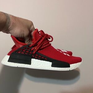 adidas Red and Black Sneakers